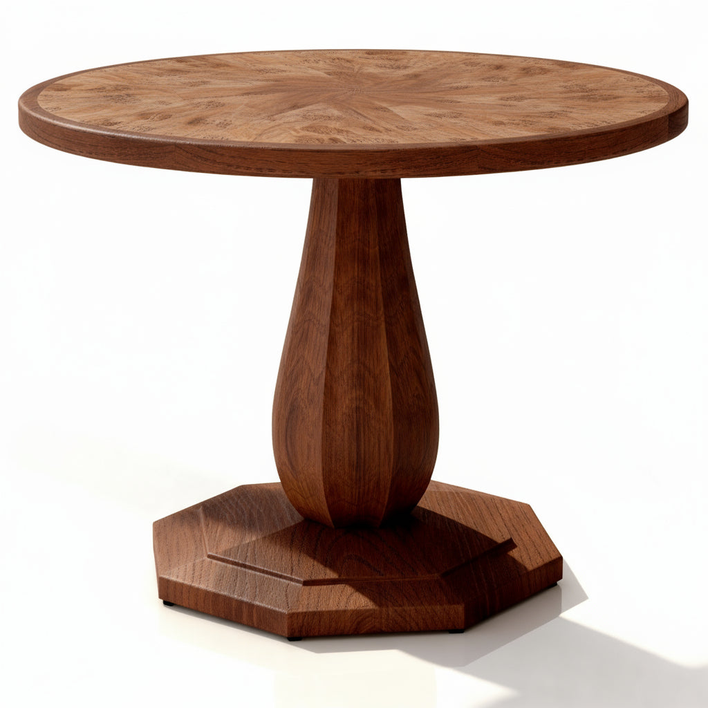 Facet Pedestal Table - Studio by RFP